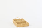 J-LINE MAND KOFFER SYNTHETISCH NATUREL SMALL L35XB18XH25CM - Tuincentrum Lopik