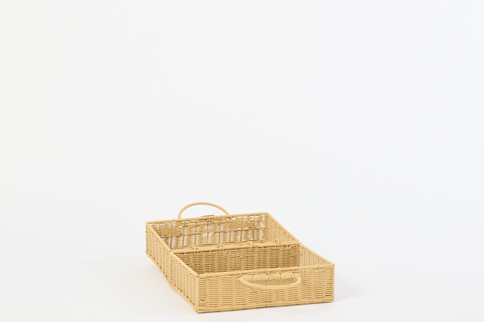 J-LINE MAND KOFFER SYNTHETISCH NATUREL SMALL L35XB18XH25CM - Tuincentrum Lopik