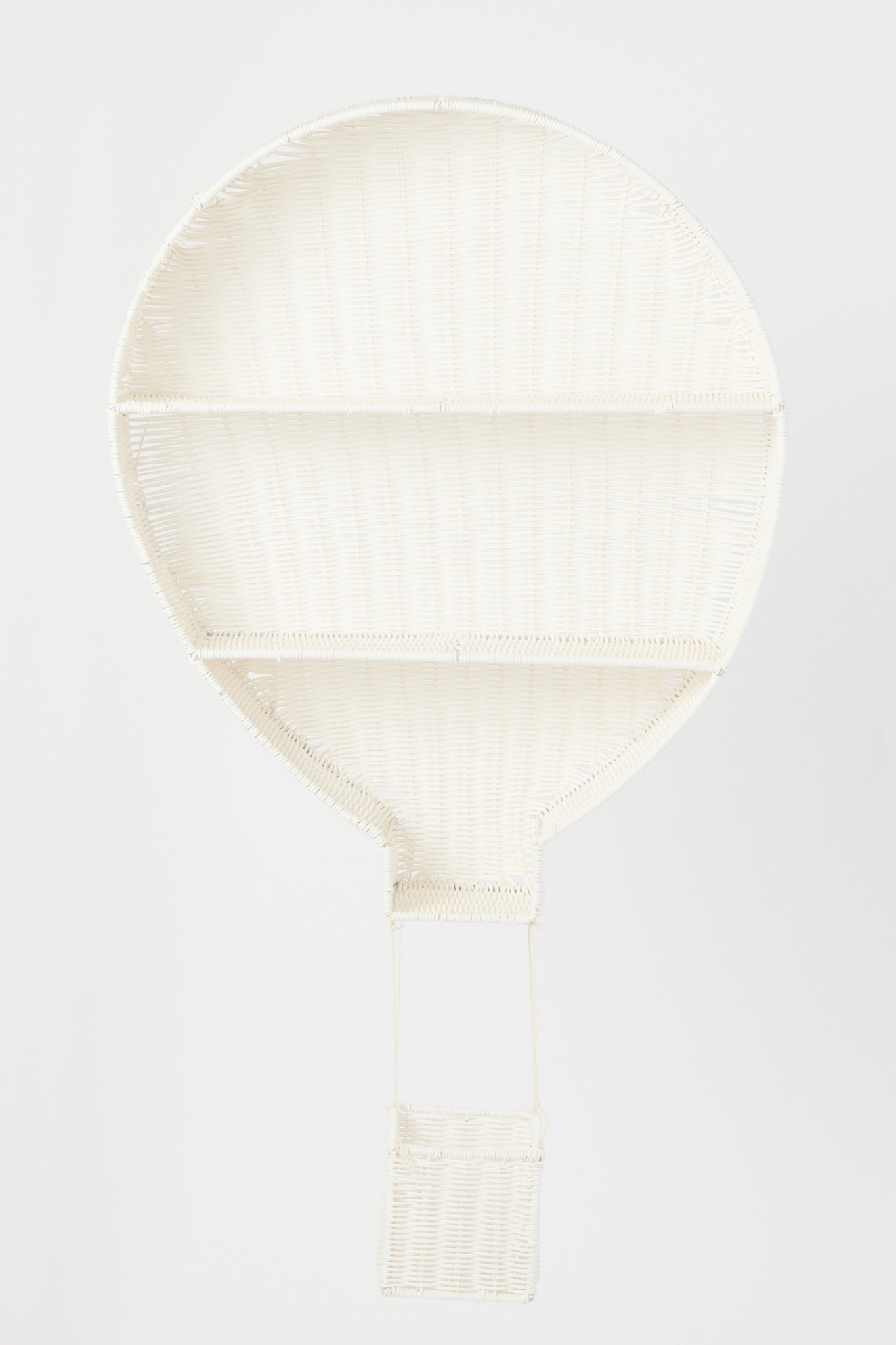 J-LINE WANDPLANK LUCHTBALLON WIT 58X15X100 CM KUNSTSTOF - Tuincentrum Lopik