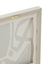 J-LINE WANDDECORATIE GEOMETRISCH MDF ZWART/WIT SET VAN 3 25X25 CM - Tuincentrum Lopik