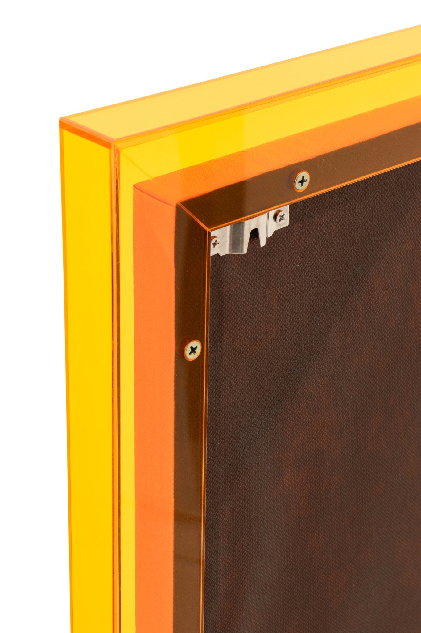 J-LINE WANDDECORATIE MODERN CANVAS NEON ORANJE