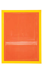 J-LINE WANDDECORATIE MODERN CANVAS NEON ORANJE