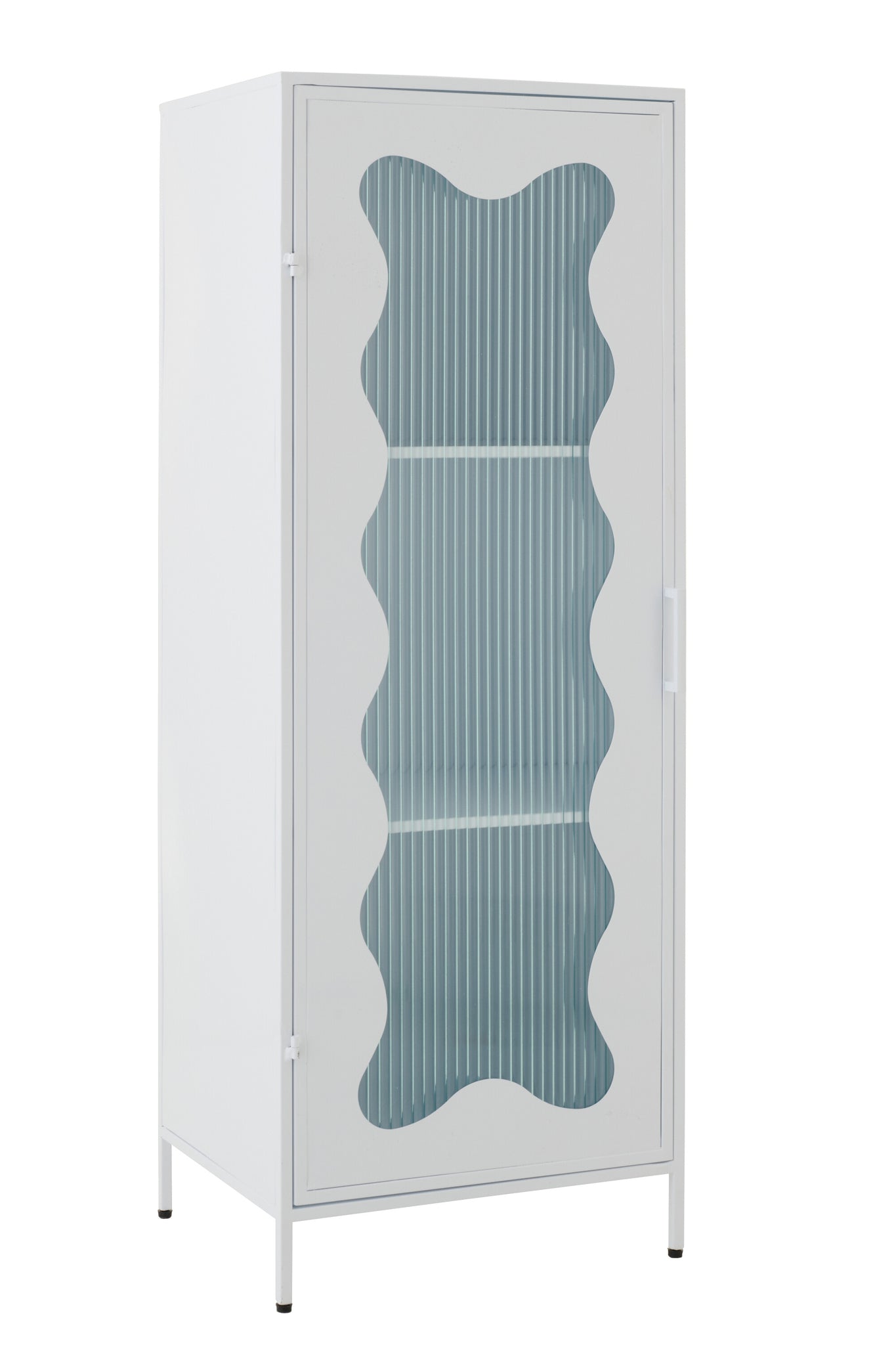 J-LINE KAST WAVES IJZER/GLAS WIT - Tuincentrum Lopik