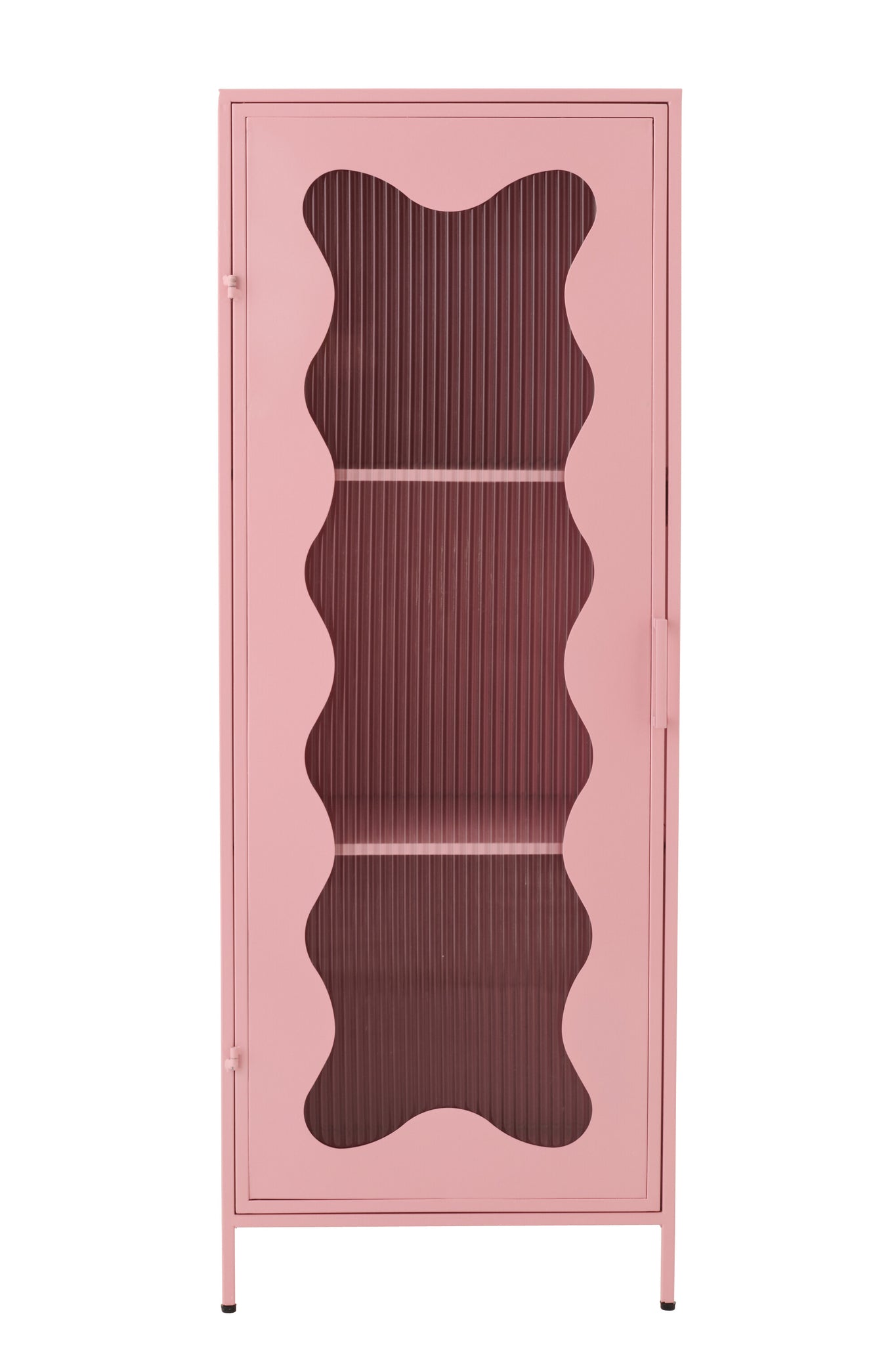 J-LINE KAST WAVES IJZER/GLAS LICHTROZE - Tuincentrum Lopik