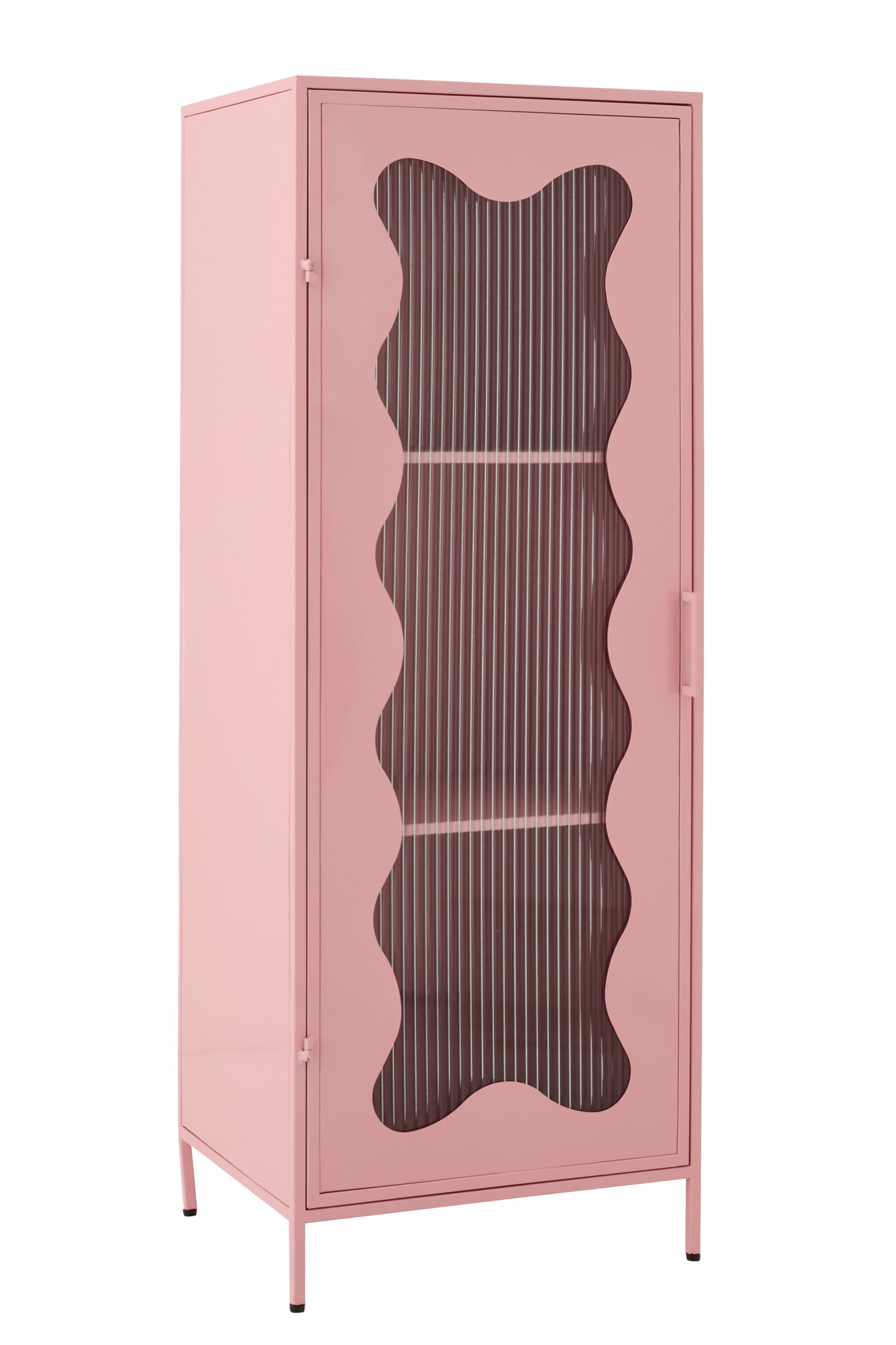 J-LINE KAST WAVES IJZER/GLAS LICHTROZE - Tuincentrum Lopik