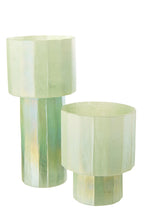 J-LINE VASE ANN GLASS GREEN