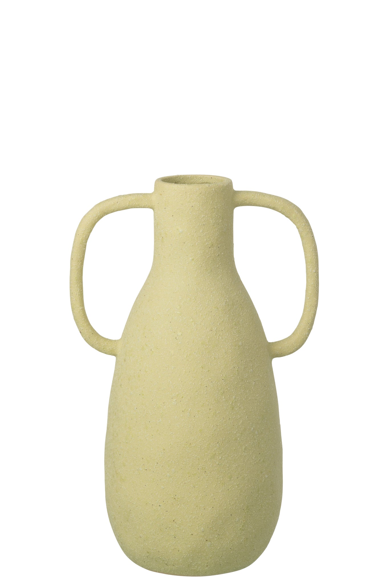 J-LINE VASE JODI STONEWARE MINT GREEN SMALL - Tuincentrum Lopik