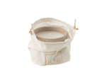 J-LINE OUTDOOR KAARS ROND LICHTBEIGE KLEIN 16U - Tuincentrum Lopik