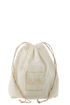J-LINE OUTDOOR KAARS ROND LICHTBEIGE KLEIN 16U - Tuincentrum Lopik