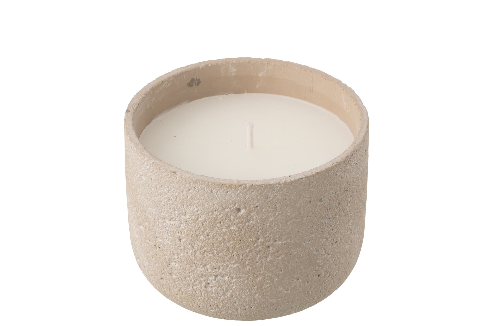 J-LINE OUTDOOR KAARS ROND LICHT BEIGE GROOT 47U