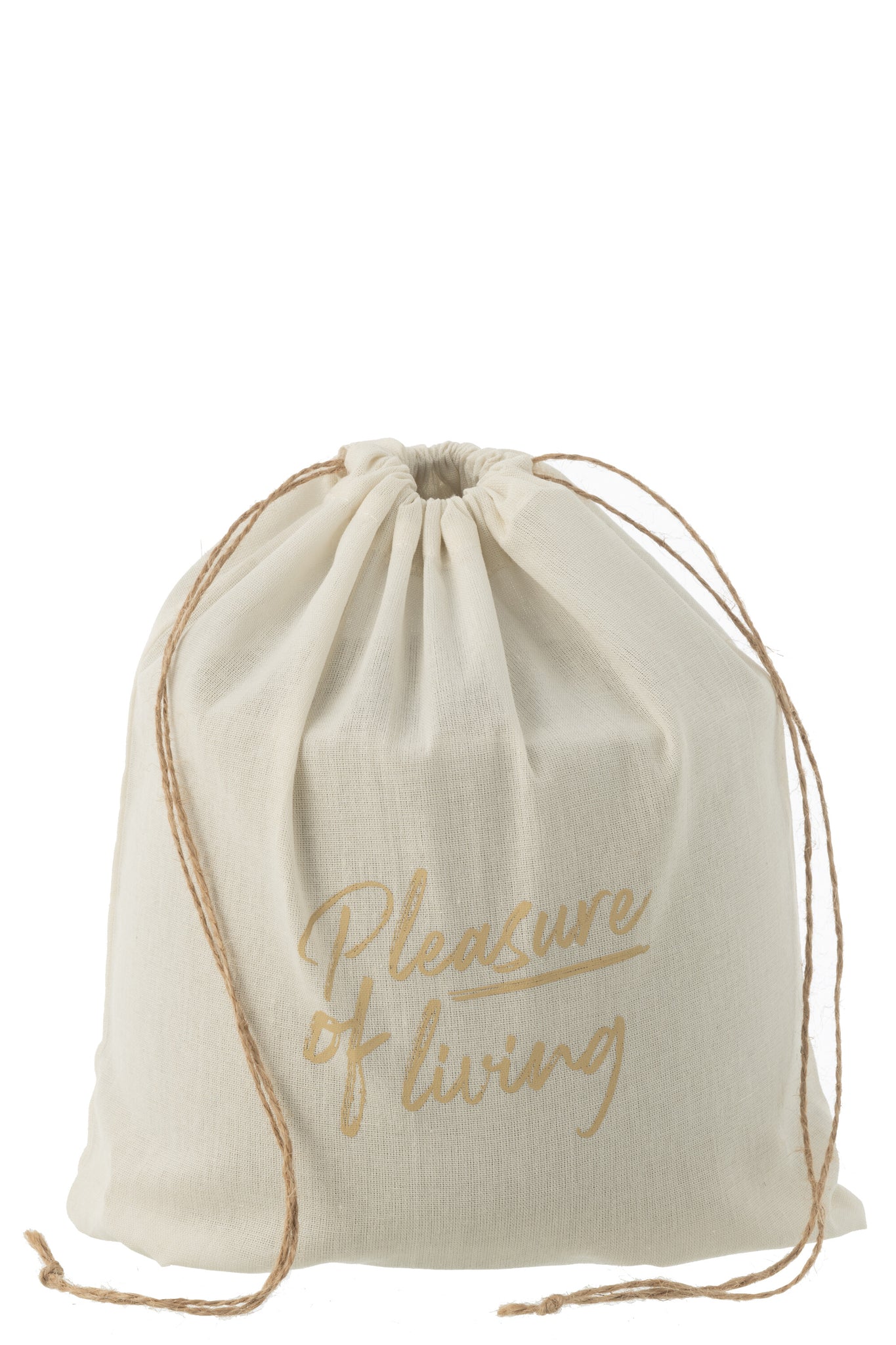 J-LINE OUTDOOR KAARS ROND LICHT BEIGE GROOT 47U