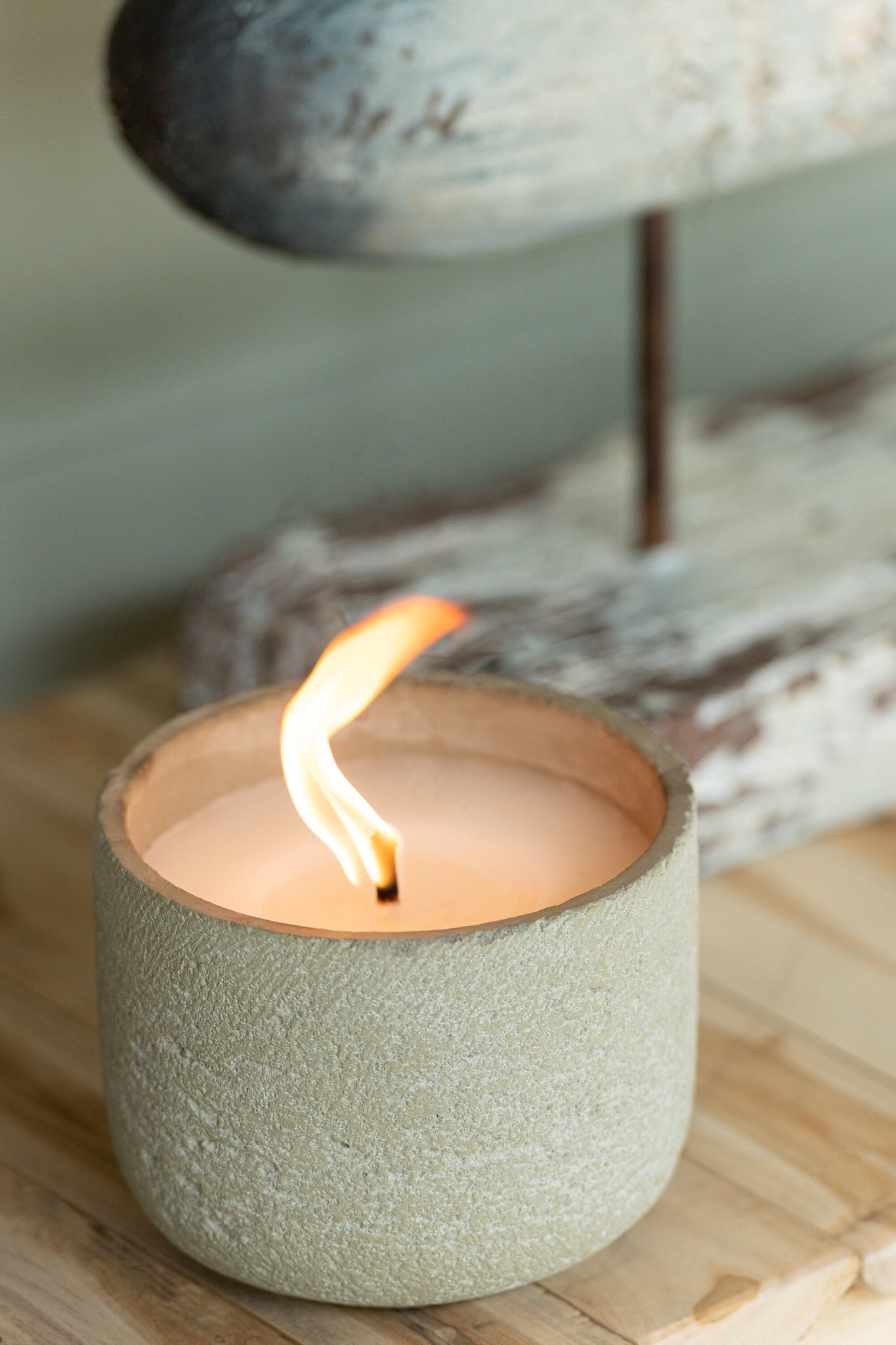 J-LINE OUTDOOR KAARS ROND LICHTGROEN KLEIN 16U