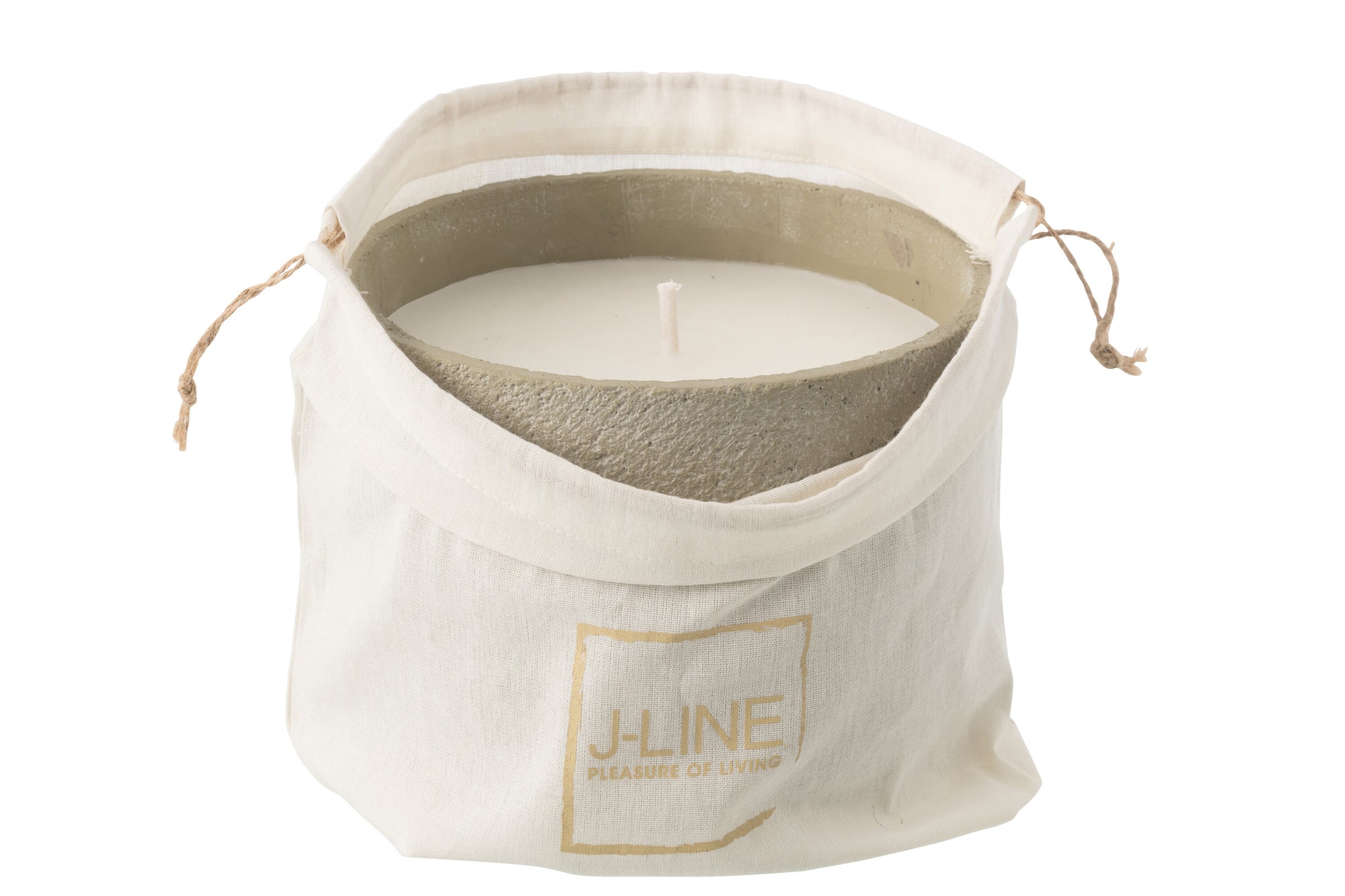 J-LINE OUTDOOR KAARS ROND LICHTGROEN GROOT 47U