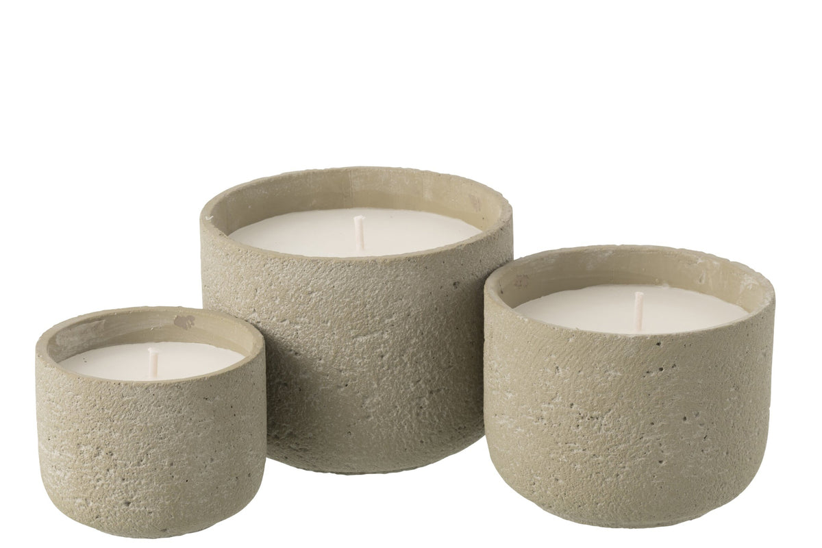 J-LINE OUTDOOR KAARS ROND LICHTGROEN GROOT 47U