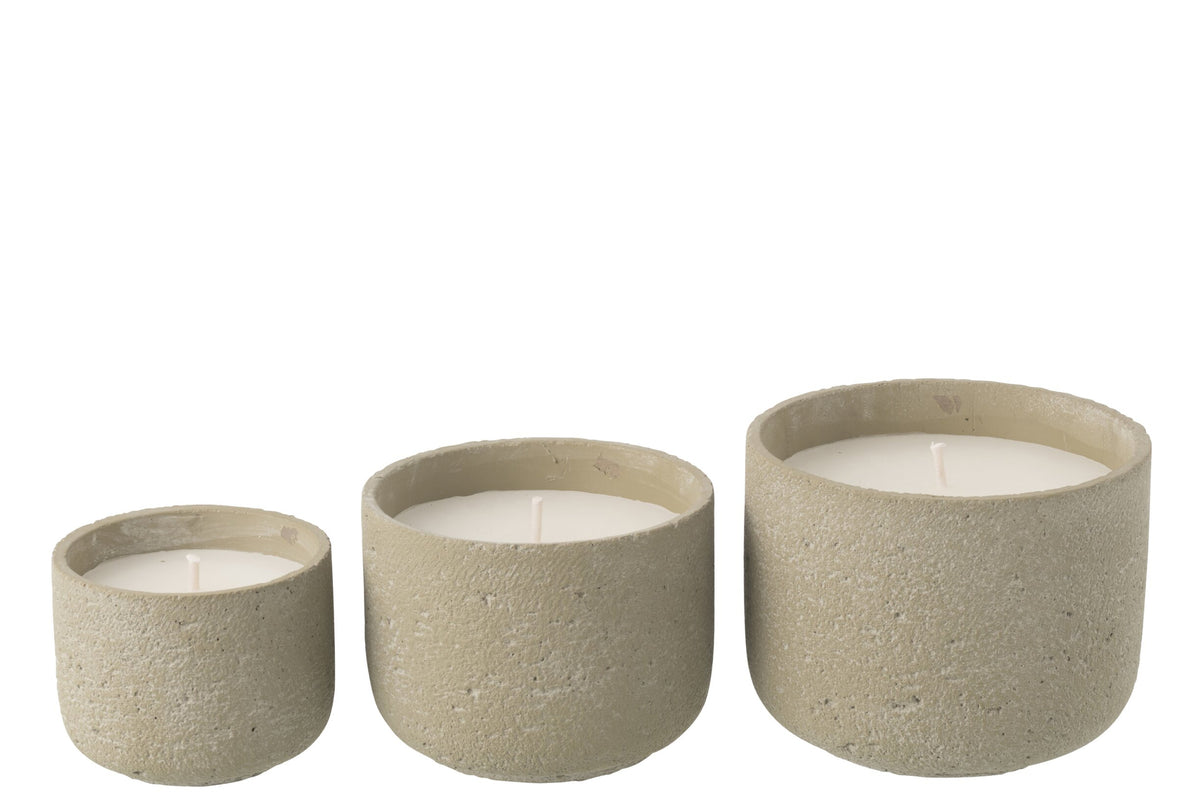 J-LINE OUTDOOR KAARS ROND LICHTGROEN GROOT 47U