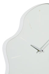 J-LINE WALL CLOCK IRREGULAR GLASS WHITE - Tuincentrum Lopik