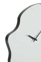 J-LINE WALL CLOCK IRREGULAR GLASS BLACK - Tuincentrum Lopik