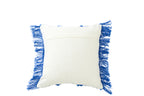 J-LINE KUSSEN ORIENTAALS PATROON KATOEN BLAUW/WIT - Tuincentrum Lopik