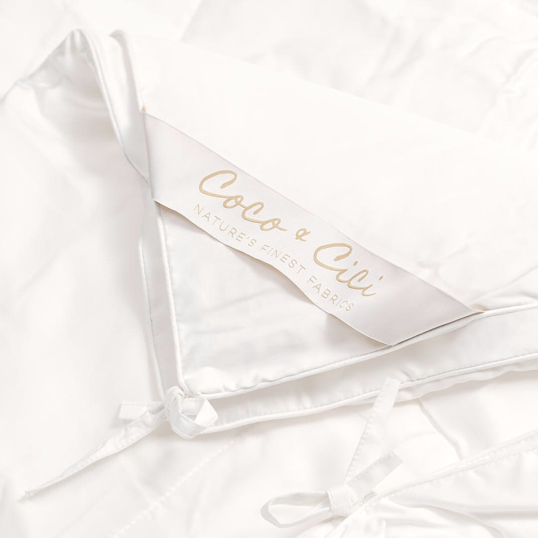COCO & CICI TENCEL LENTE/HERFST DEKBED WIT - 140X220 CM