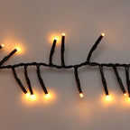Maxi Cluster Kerstverlichting - 800 Led - 12M - Extra Warm Wit - Timer - Lichtfuncties - Geheugen - Buiten