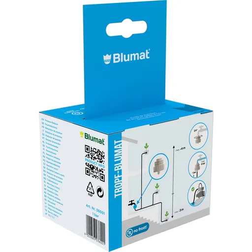 TROPF-BLUMAT DRUKREDUCEERDER 1 BAR 3/4" BINNENDRAAD