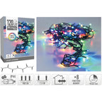 Kerstverlichting 120 Led- 9M - Multicolor - Timer - Lichtfuncties - Geheugen - Buiten