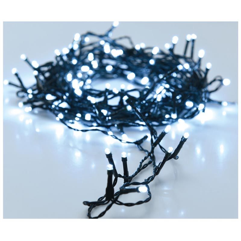 Kerstverlichting 240 Led- 18M - Wit - Timer - Lichtfuncties - Geheugen - Buiten