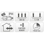 Kerstverlichting 320 Led- 24M - Three Tone Traditional - Timer - Lichtfuncties - Geheugen - Buiten