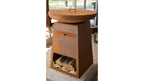 REDFIRE DEKSEL ORION CLASSIC 82CM ROEST STAAL