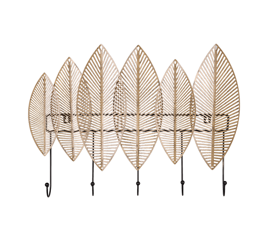 MIRRORS AND MORE WANDKAPSTOK ALMA METAAL GOUD 49 CM
