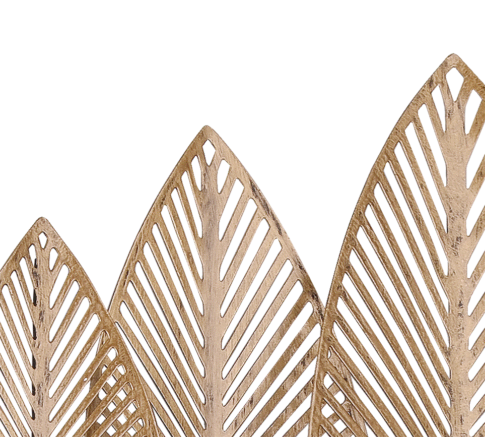 MIRRORS AND MORE WANDKAPSTOK ALMA METAAL GOUD 49 CM