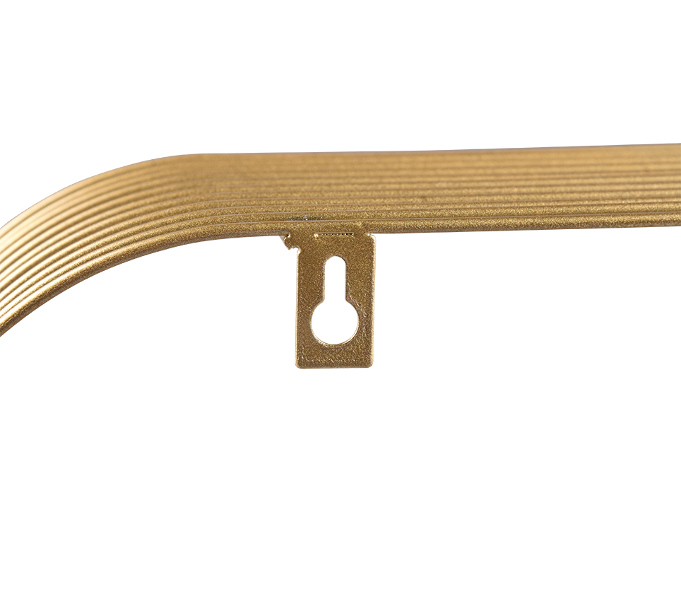 MIRRORS AND MORE WANDPLANK JOYCE METAAL GOUD 43 CM