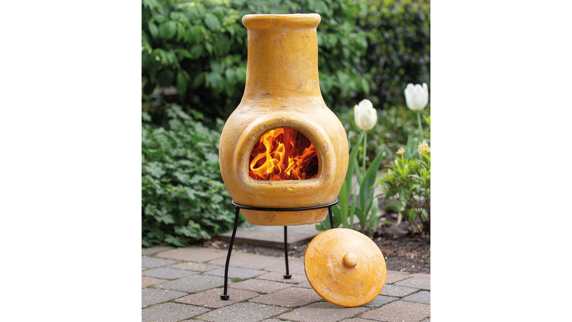 REDFIRE CHIMENEA TAMPICO KLEIHAARD GEEL