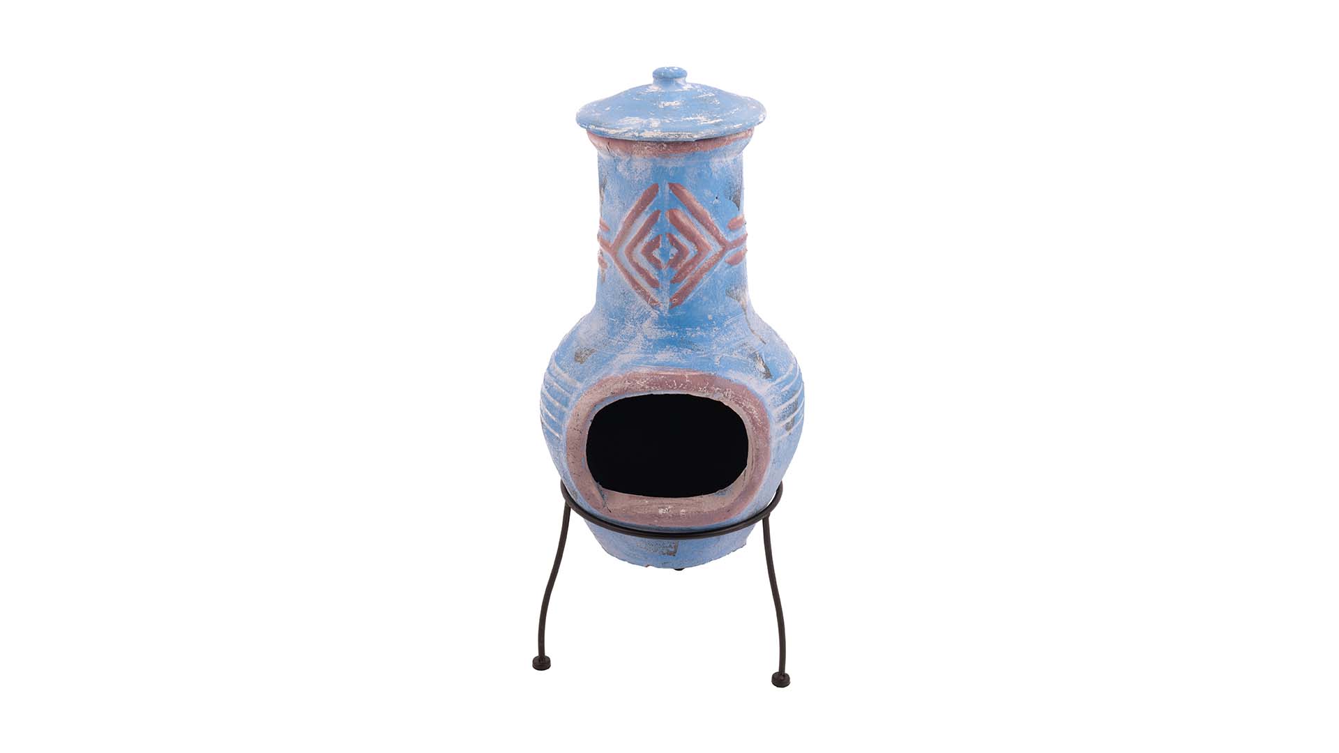 REDFIRE CHIMENEA COLIMA KLEIHAARD BLAUW/ROOD