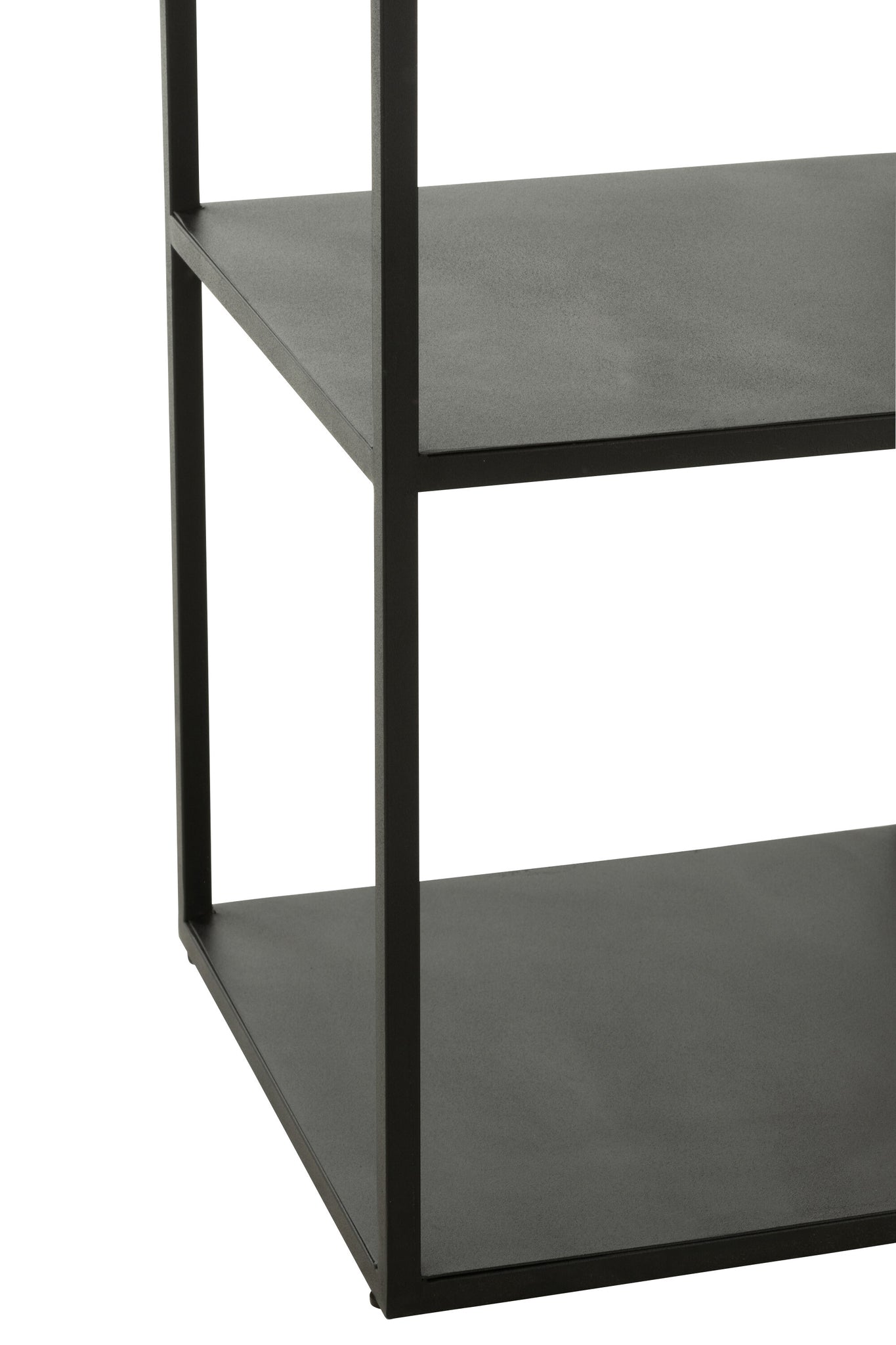 J-LINE REK 6 NIVEAUS METAAL ZWART 40X40XH180,5CM - Tuincentrum Lopik