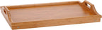 Ceruzo Ontbijt Dienblad - Bamboe Bedtafel - Inklapbaar - 50X30 Cm