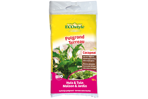 Potgrond (Cocopeat) Huis & Tuin 10 LITER