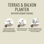  TERRAS & BALKON PLANTEN WATEROPLOSBAAR VOEDING 500 GRAM