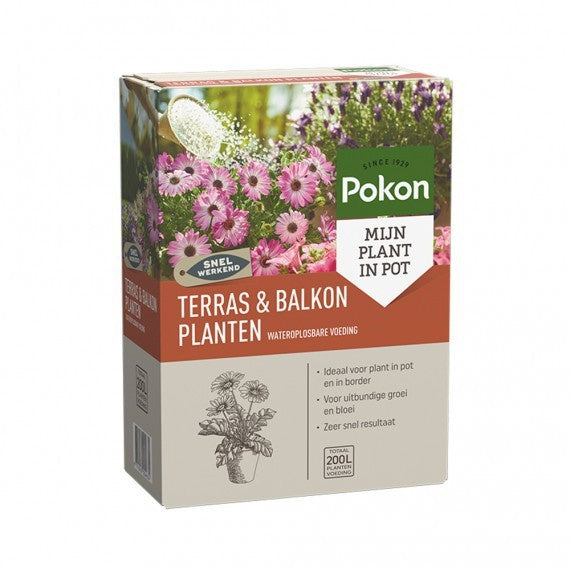 TERRAS & BALKON PLANTEN WATEROPLOSBAAR VOEDING 500 GRAM