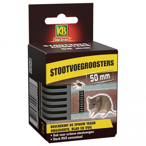  STOOTVOEGROOSTERS 50 MM 10 STUKS