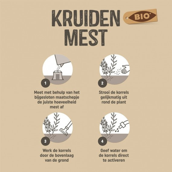  BIO KRUIDEN MEST 1 KG