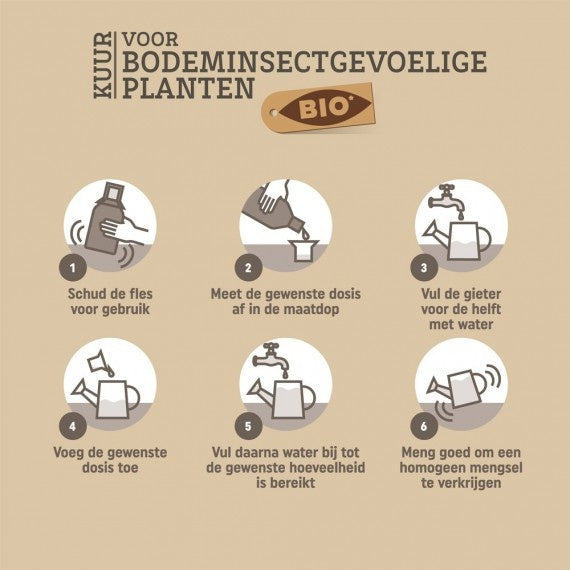 BIO PLANTKUUR BODEMINSECTGEVOELIGE PLANTEN 500 ML
