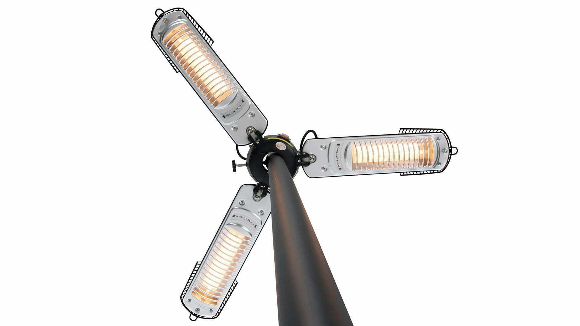 SUNRED BRIGHT PARASOL ZWART 2000 WATT