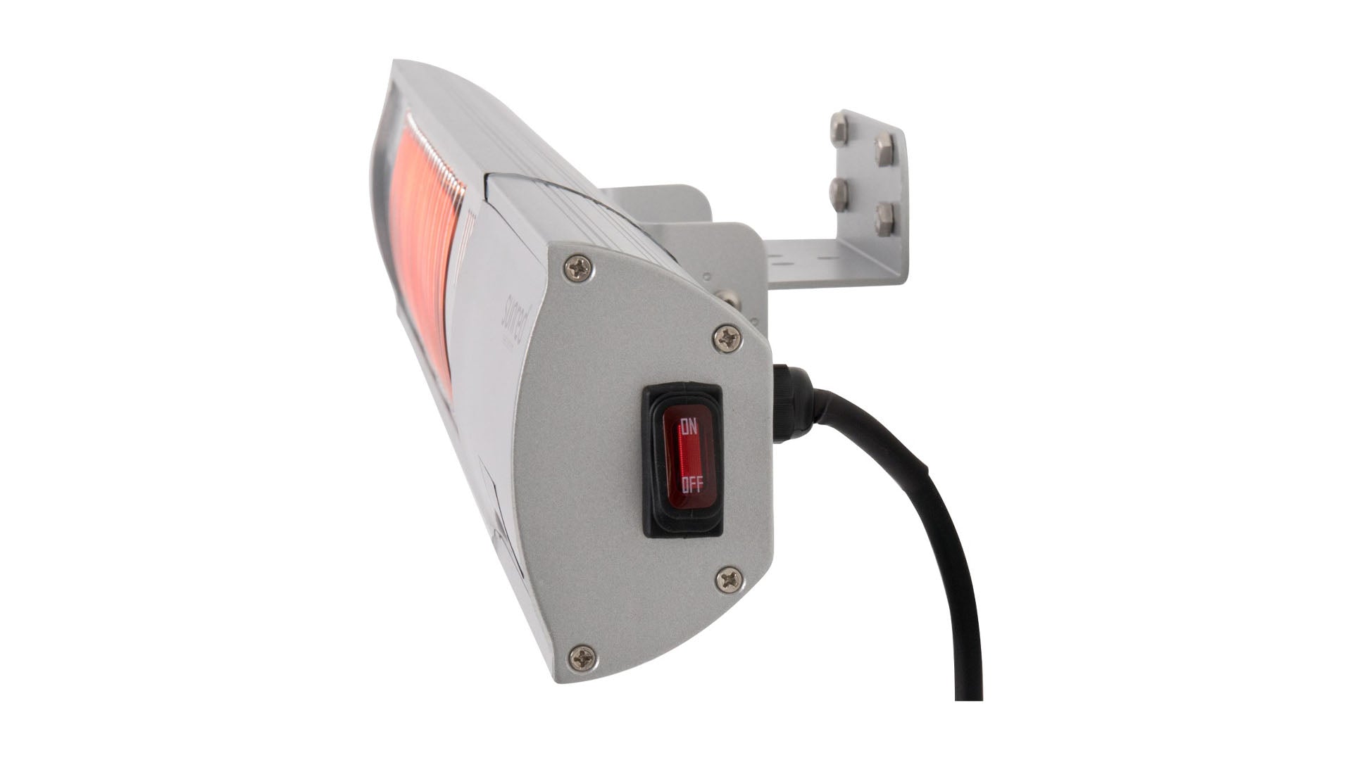 SUNRED ULTRA WANDMODEL TERRASVERWARMER ZILVER 2000W RD-SILVER-2000W