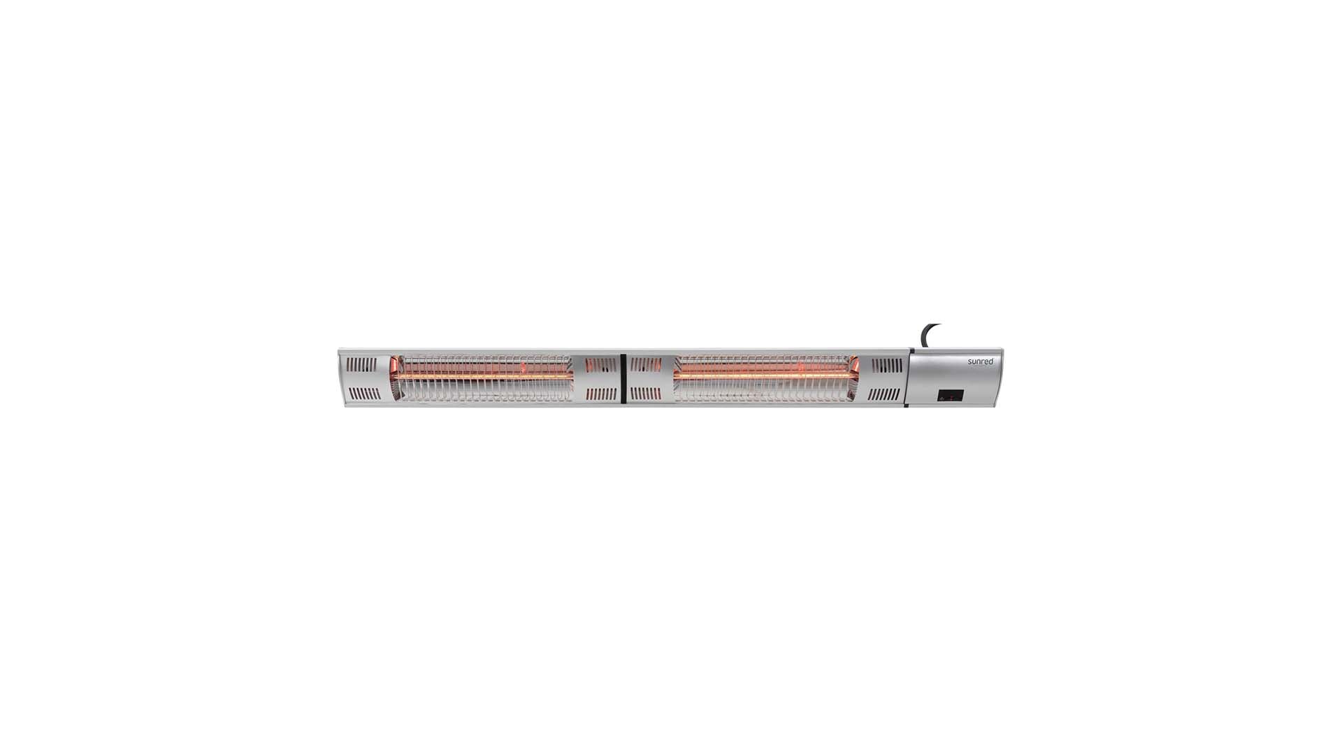 SUNRED ULTRA HANGEND/WAND TERRASVERWARMER ZILVER 3000W RD-SILVER-3000H