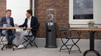 SUNRED PROPUS LOUNGE GAS TERRASVERWARMER GRIJS 10000W LH15G