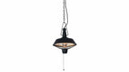 SUNRED INDUS BRIGHT HANGEND TERRASVERWARMER ZWART 2100W RSH16