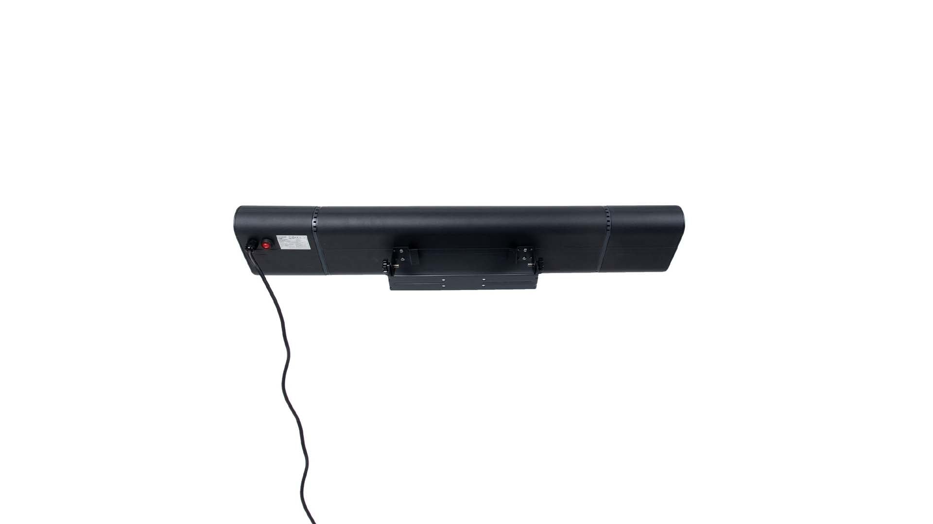 SUNRED SUN AND SOUND ULTRA WANDMODEL ZWART 2000 WATT