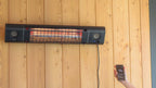 SUNRED SUN AND SOUND ULTRA WANDMODEL ZWART 2000 WATT