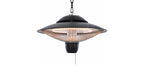Barcelona Bright Hangend Zwart 1500 Watt
